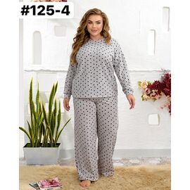 Фотография Костюм женский 125-4 grey р.46-56 "ZLATA" недорого оптом от прямого поставщика