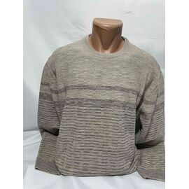 Светр чоловічий SB1378 beige р.3XL-5XL "Sabihina" недорого оптом від прямого постачальника