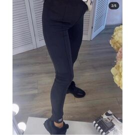 Лосини жіночі теплі 7819 black р.S-XL "Amok" недорого оптом від прямого постачальника