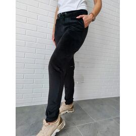 Штани спортивні жіночі теплі 3018 black р.S-XL "Amok" недорого оптом від прямого постачальника