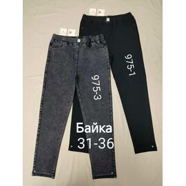 Фотография Джинсы утеплённые женские 975-1 black р.31-36 "Immei" недорого оптом от прямого поставщика