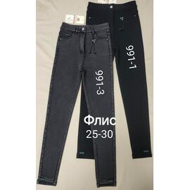 Фотография Джинсы утеплённые женские 991-1 black р.25-30 "Immei" недорого оптом от прямого поставщика