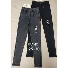 Джинси жіночі утеплені 996-1 black р.25-30 "Immei" недорого оптом від прямого постачальника