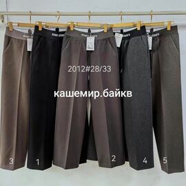 Фотография Штаны женские утеплённые 2012-1 black р.28-33 "Immei" недорого оптом от прямого поставщика