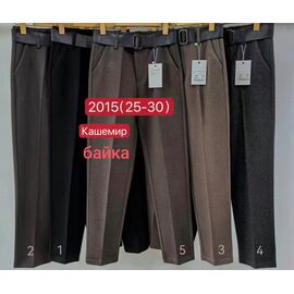 Фотография Штаны женские утеплённые 2015-2 brown р.25-30 "Immei" недорого оптом от прямого поставщика