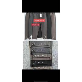 Фотография Штаны женские утеплённые 2019-1 black р.31-36 "Immei" недорого оптом от прямого поставщика