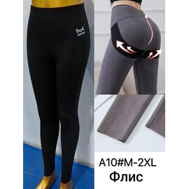 Лосини жіночі теплі A10 black р.M-2XL "Immei" недорого оптом від прямого постачальника