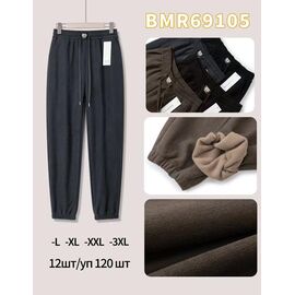 Фотография Штаны женские утеплённые 69105 mix р.L-3XL "Hoan" недорого оптом от прямого поставщика