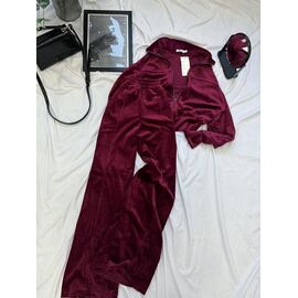 Фотография Костюм женский 9051 wine р.46-48 "LINDA" недорого оптом от прямого поставщика