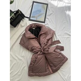 Фотография Жилетка женская 9064 brown р.42-50 "LINDA" недорого оптом от прямого поставщика