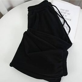 Фотография Штаны спортивные женские тёплые 9065 black р.42-52 "LINDA" недорого оптом от прямого поставщика