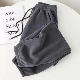 Фотография Штаны спортивные женские тёплые 9065 grey р.42-52 "LINDA" недорого оптом от прямого поставщика