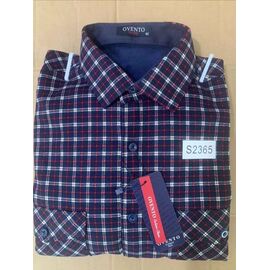 Фотография Рубашка мужская тёплая S2365 navy р.40-46 "iBamBino" недорого оптом от прямого поставщика