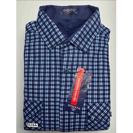 Фотография Рубашка мужская тёплая S2366 navy р.40-46 "iBamBino" недорого оптом от прямого поставщика