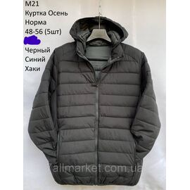 Куртка чоловіча демісезонна стьобана розміри 48-56 (3кв) "NEW NOCE" недорого від прямого постачальника