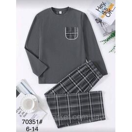 Піжама дитяча на хлопчика рзмери 6-14 "FLOWER" недорого від прямого постачальника