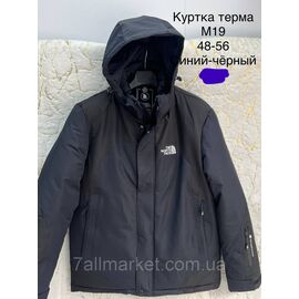 Куртка чоловіча зимова з капюшоном  розміри 48-56 (4кв) "AKUN" купити недорого від прямого постачальника