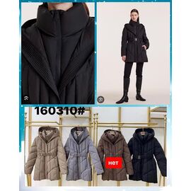 Куртка жіноча зимова 160310 black р.M-2XL "Dorimodes" недорого оптом від прямого постачальника