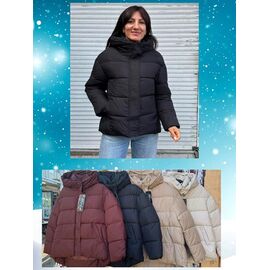 Куртка жіноча зимова K0635 d.beige р.48-54 "Dorimodes" недорого оптом від прямого постачальника