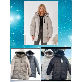 Куртка жіноча зимова K071 l.grey р.M-2XL "Dorimodes" недорого оптом від прямого постачальника