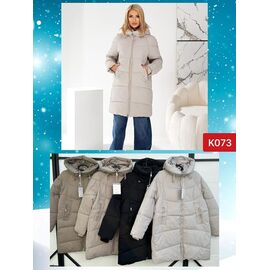 Куртка жіноча зимова K073 black р.M-2XL "Dorimodes" недорого оптом від прямого постачальника