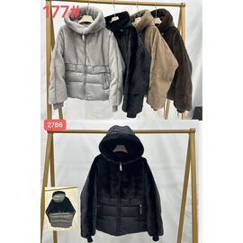 Куртка жіноча зимова K177 beige р.M-2XL "Dorimodes" недорого оптом від прямого постачальника