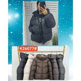 Фотография Куртка женская зимняя K26077 black р.44-50 "Dorimodes" недорого оптом от прямого поставщика