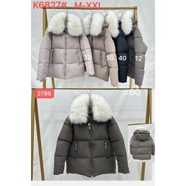 Фотография Куртка женская зимняя K6827-40 black р.M-2XL "Dorimodes" недорого оптом от прямого поставщика