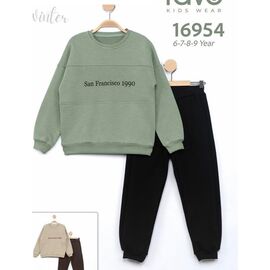 Костюм дитячий на дівчинку 16954 green р.6-9 "Proschenko" недорого оптом від прямого постачальника