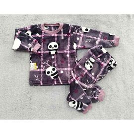 Піжама дитяча тепла на дівчинку PR547 grey р.26-34 "Proschenko" недорого оптом від прямого постачальника