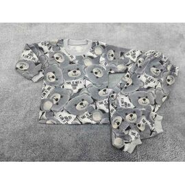 Піжама дитяча тепла на хлопчика PR563 grey р.26-34 "Proschenko" недорого оптом від прямого постачальника