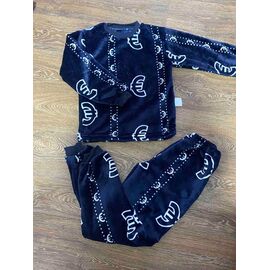 Піжама дитяча тепла на хлопчика PR565 navy р.36-40 "Proschenko" недорого оптом від прямого постачальника