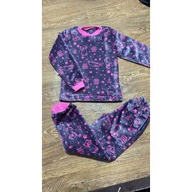 Піжама дитяча тепла на дівчинку PR570 grey р.26-34 "Proschenko" недорого оптом від прямого постачальника