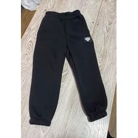 Штани дитячі спортивні зимові на дівчинку PR587 black р.4-8 "Proschenko" недорого оптом від прямого постачальника