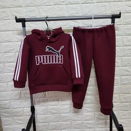 Костюм дитячий спортивний теплий на дівчинку PR594 wine р.2-4 "Proschenko" недорого оптом від прямого постачальника