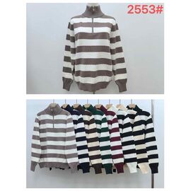 Светр жіночий 2553 mix р.50-54 "FLORA" недорого оптом від прямого постачальника