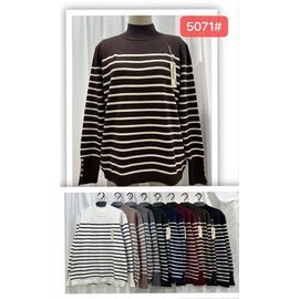 Светр жіночий 5071 mix р.52-58 "FLORA" недорого оптом від прямого постачальника