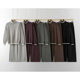 Костюм жіночий 5130-1 d.grey р.46-48 "FLORA" недорого оптом від прямого постачальника