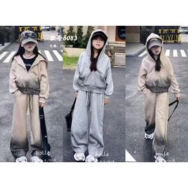 Костюм дитячий спортивний теплий на дівчинку 6083 beige р.119-150 "Major" недорого оптом від прямого постачальника