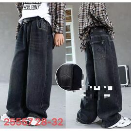 Джинси дитячі утеплені на хлопчика 125557 grey р.28-32 "Major" недорого оптом від прямого постачальника