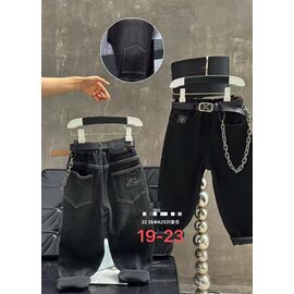 Джинси дитячі утеплені на хлопчика 125531 black р.19-23 "Major" недорого оптом від прямого постачальника