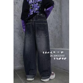 Фотография Джинсы детские утеплённые на мальчика 1252107 black р.26-30 "Major" недорого оптом от прямого поставщика