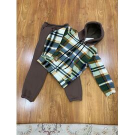 Костюм дитячий спортивний теплий на дівчинку 254 brown р.104-128 "Marimaks" недорого оптом від прямого постачальника