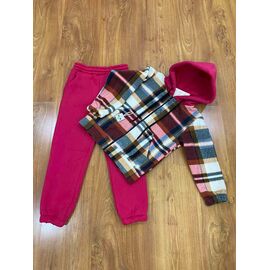 Костюм дитячий спортивний теплий на дівчинку 254 fuchsia р.104-128 "Marimaks" недорого оптом від прямого постачальника