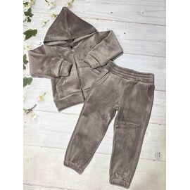 Фотография Костюм детский спортивный тёплый на девочку 208 grey р.92-116 "Marimaks" недорого оптом от прямого поставщика