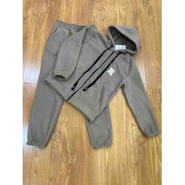 Фотография Костюм детский спортивный тёплый на девочку 254-2 grey р.116-140 "Marimaks" недорого оптом от прямого поставщика