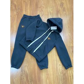 Фотография Костюм детский спортивный тёплый на девочку 254-3 navy р.110-134 "Marimaks" недорого оптом от прямого поставщика