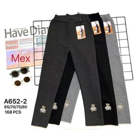 Лосини дитячі теплі на дівчинку A652-2 mix р.65-80 "Marimaks" недорого оптом від прямого постачальника