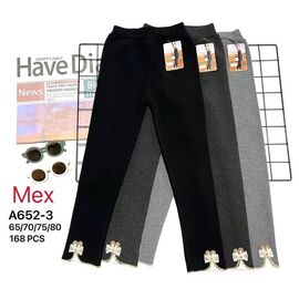 Лосини дитячі теплі на дівчинку A652-3 mix р.65-80 "Marimaks" недорого оптом від прямого постачальника