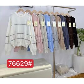 Фотография Свитер женский 76629 mix р.48-52 "Katty" недорого оптом от прямого поставщика